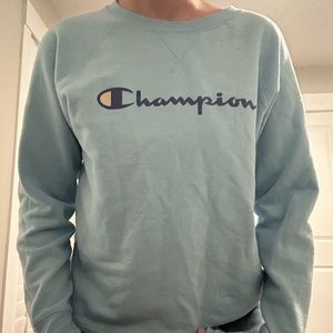 Light Blue Sweatshirt